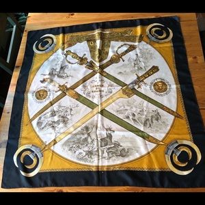 Hermes Armes de Chasse Scarf
